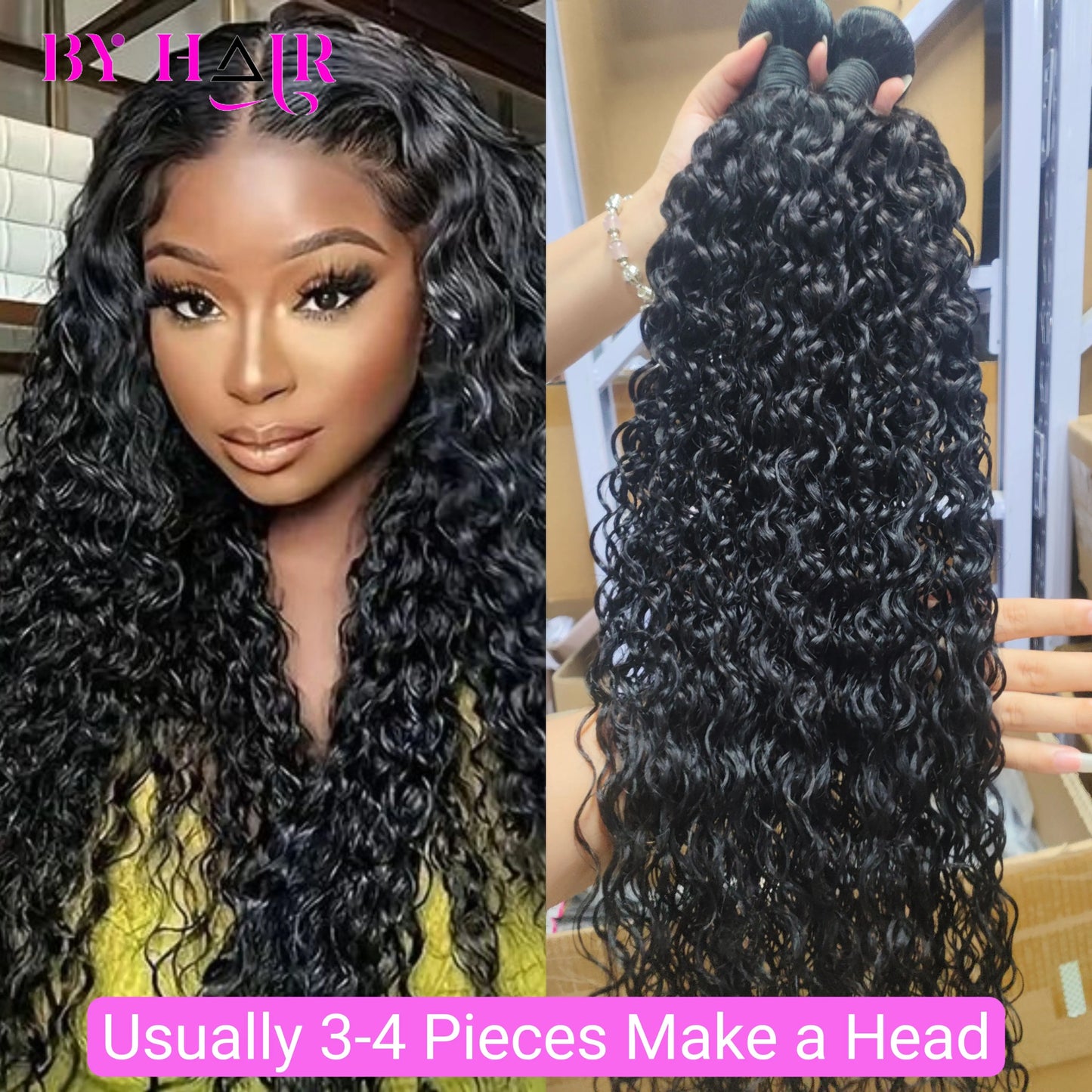 12A Water Wave Human Hair Bundles