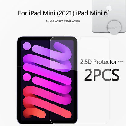 2PCS 2.5D HD Screen Protector For iPad