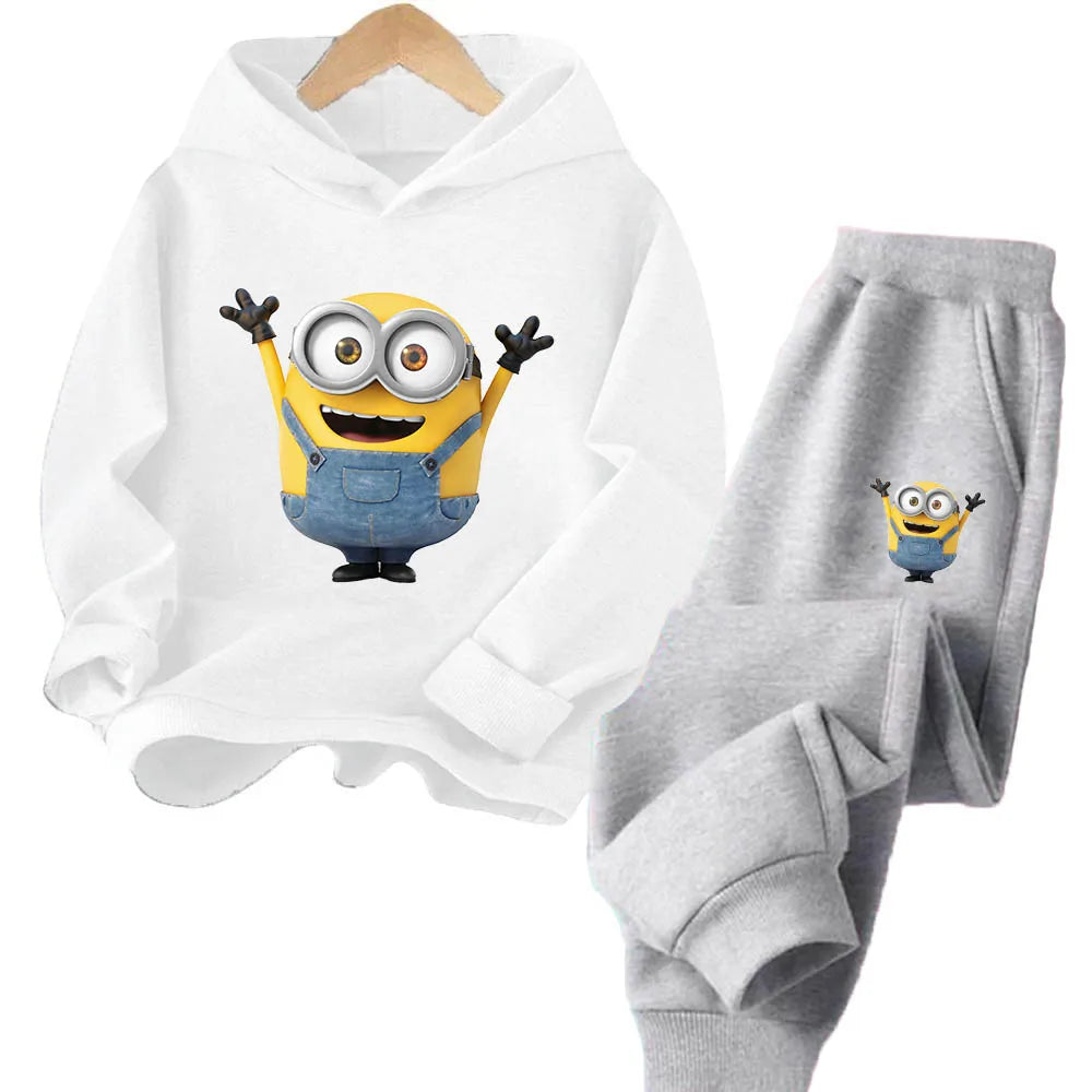 Minions 2PC Hoodie Set