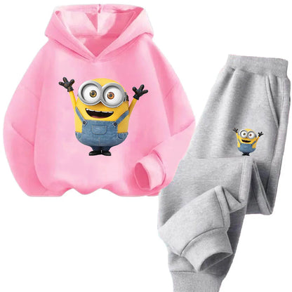 Minions 2PC Hoodie Set