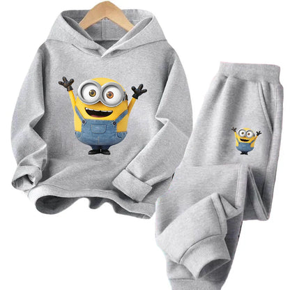 Minions 2PC Hoodie Set