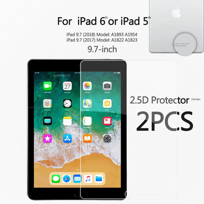 2PCS 2.5D HD Screen Protector For iPad