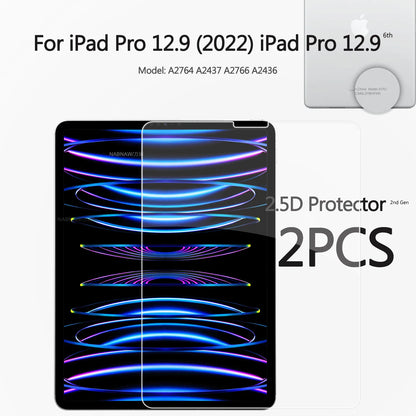 2PCS 2.5D HD Screen Protector For iPad