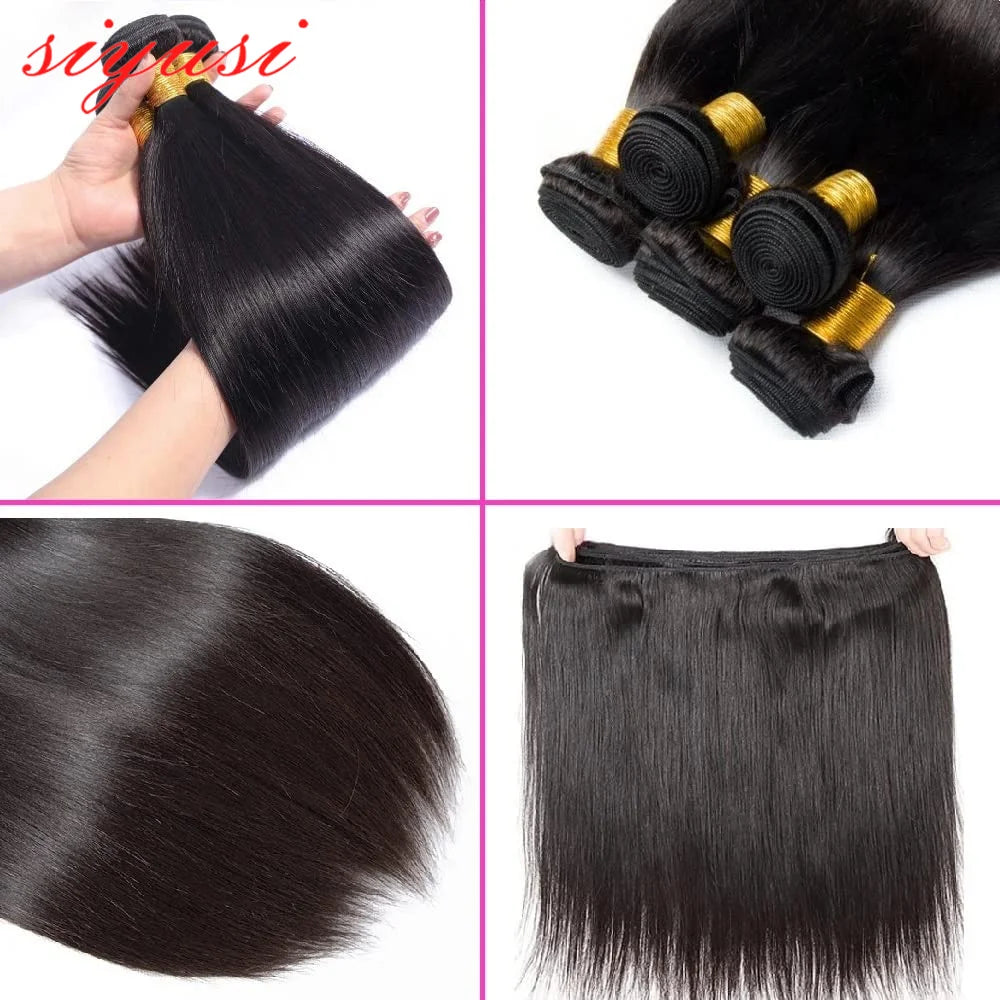 Bone Straight Bundles 1/3/4 pcs