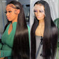 250Density 13x4/5/6 Bone Straight Lace Front Wig