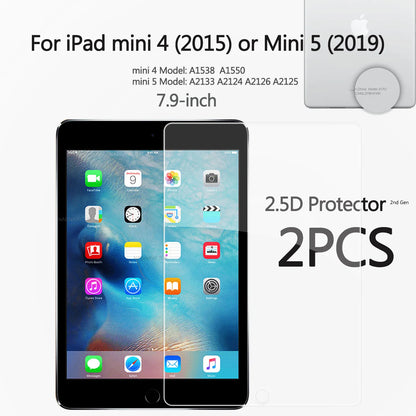 2PCS 2.5D HD Screen Protector For iPad