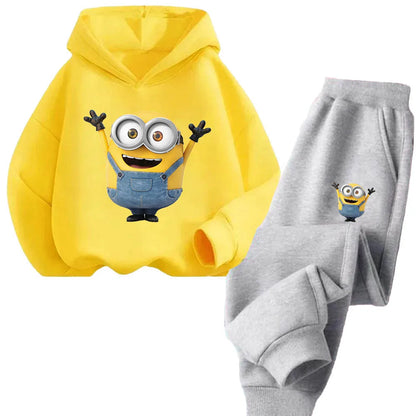 Minions 2PC Hoodie Set