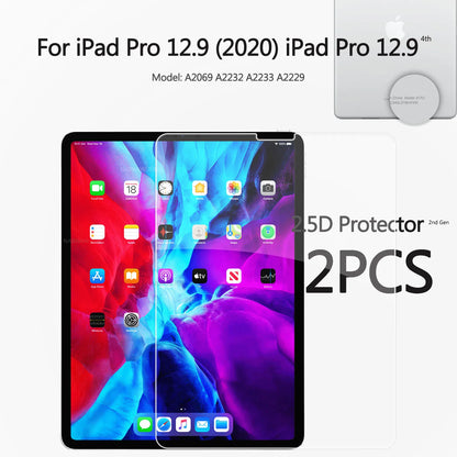 2PCS 2.5D HD Screen Protector For iPad