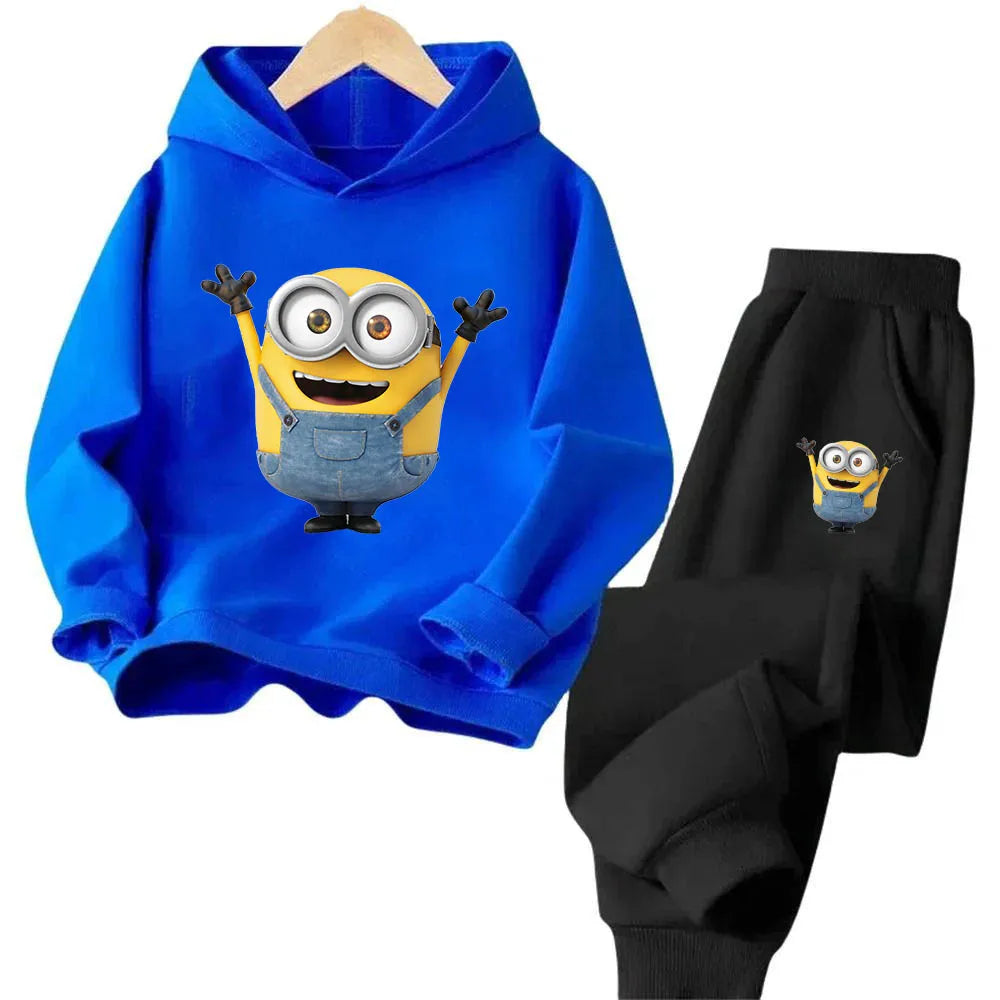 Minions 2PC Hoodie Set