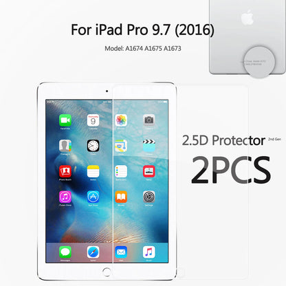 2PCS 2.5D HD Screen Protector For iPad