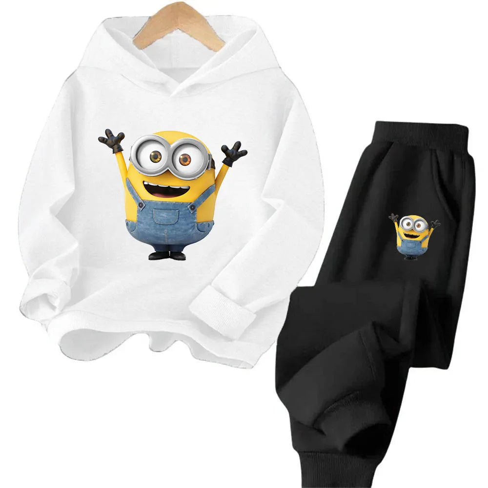 Minions 2PC Hoodie Set